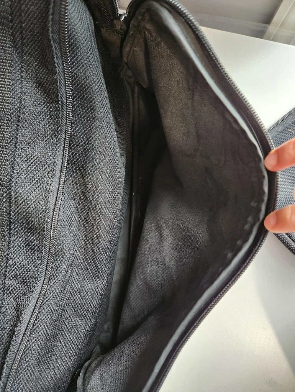 AS IS Vintage Columbia 300 2-Ball Tote Bowling Bag Interior Base Needs Repair